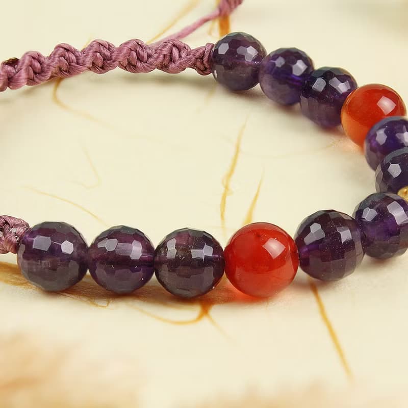 設計師手創編織蠟線手鍊 | 九紫離火開運手鍊