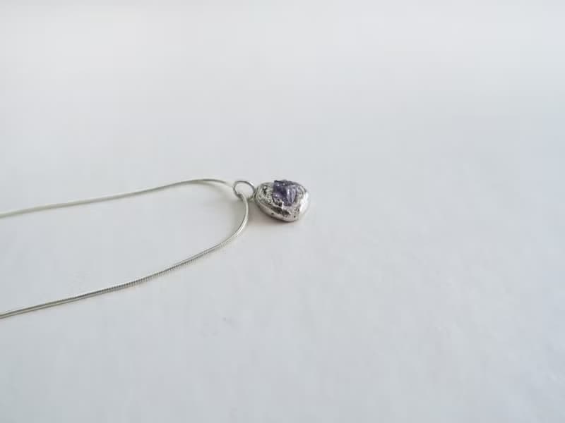 925純銀 原焠 彩色 藍寶石 尖晶石 原礦 蛇鍊 項鍊 免費送禮包裝