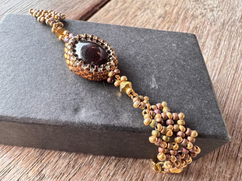 230523 石榴石 串珠 手鍊