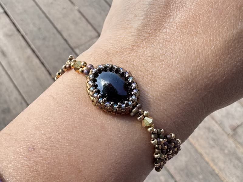 230523 石榴石 串珠 手鍊