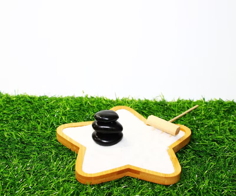 DIY手作材料包 居家迷你禪庭園 枯山水 星星款(含教學電子檔)