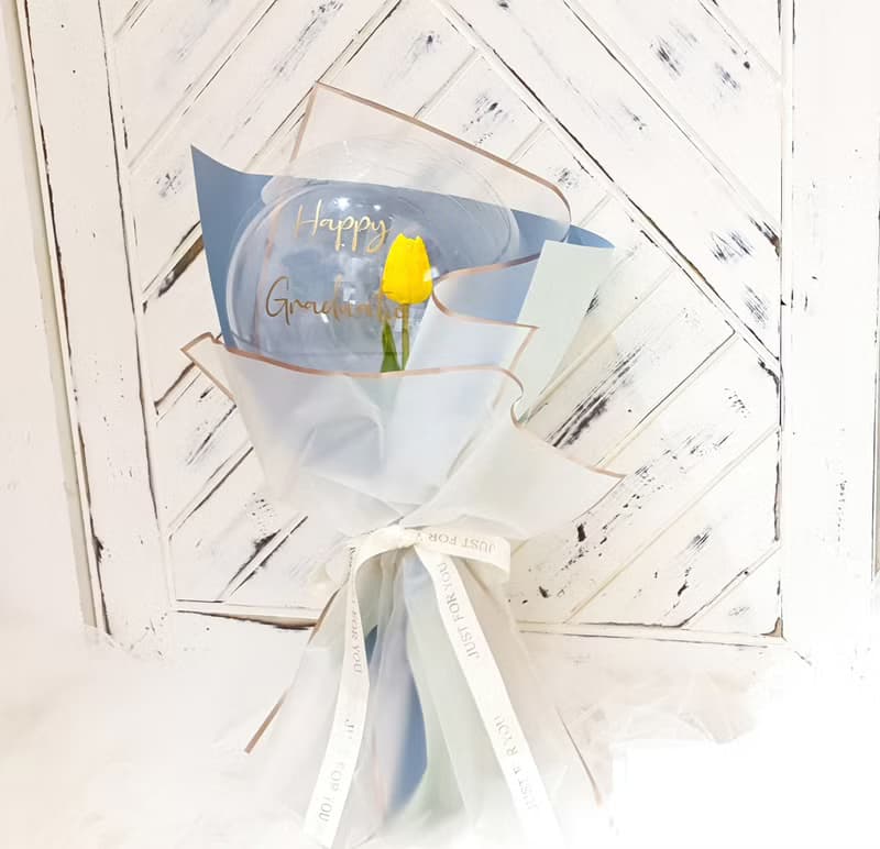 氣球花束(大朵鬱金香)/畢業禮/情人節禮物/生日禮/母親節/1111