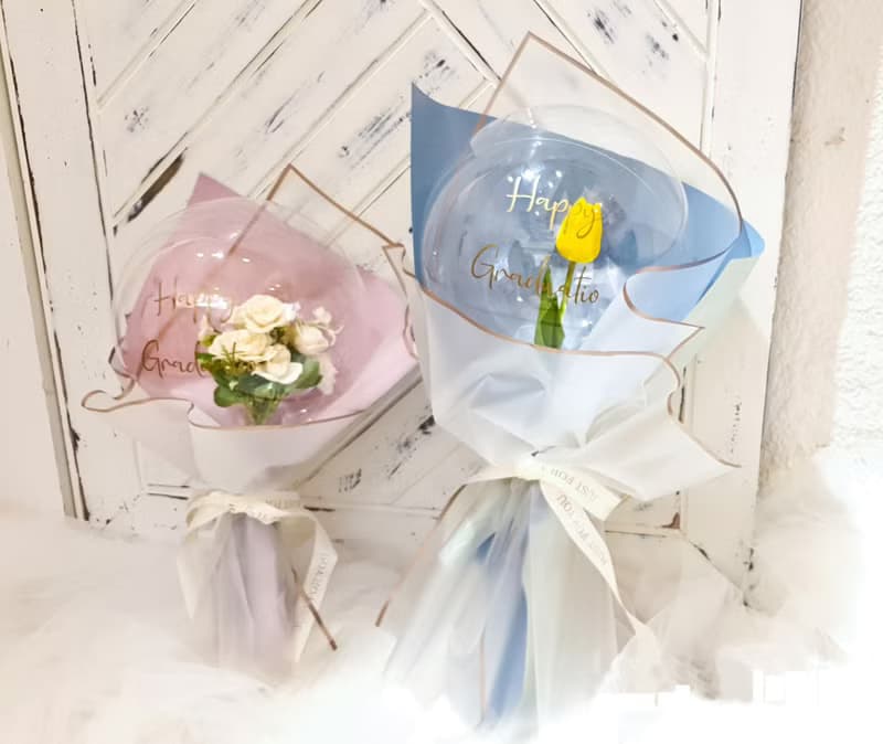 氣球花束(大朵鬱金香)/畢業禮/情人節禮物/生日禮/母親節/1111