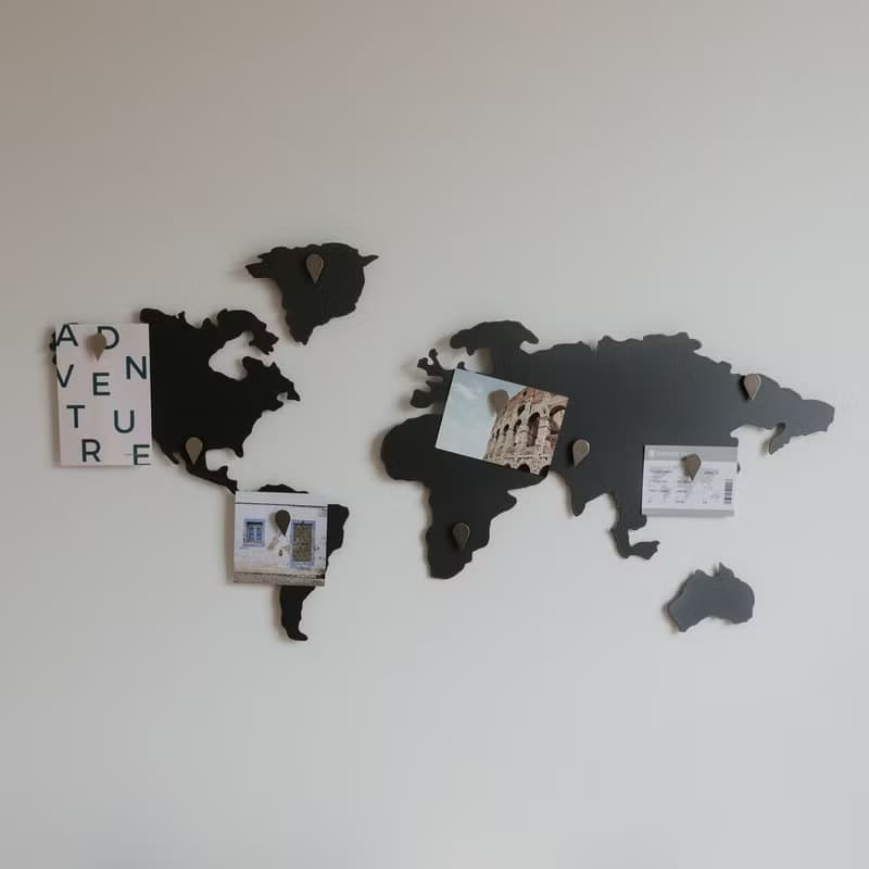 【Umbra】Mappit壁掛世界地圖 | 牆壁裝飾 旅遊回憶牆