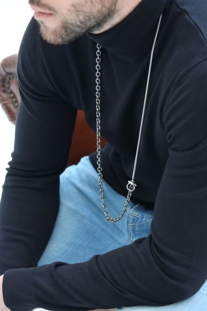 布蘭多項鍊/男士 中性 男生項鍊 情侶對鍊