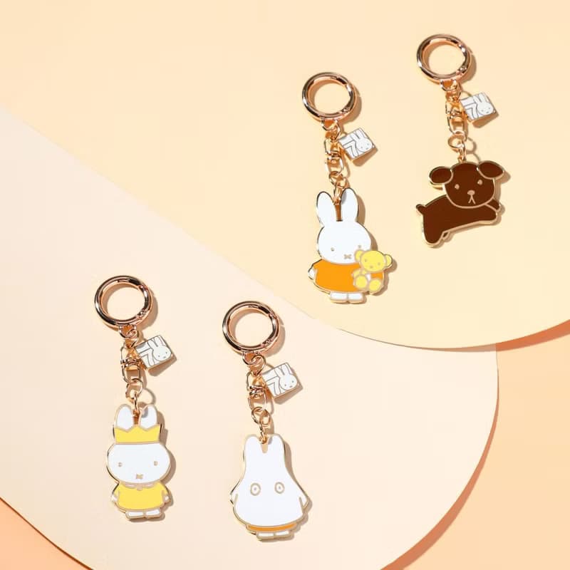 miffy 金屬鎖匙扣盲盒 (隨機包裝) MIF37478