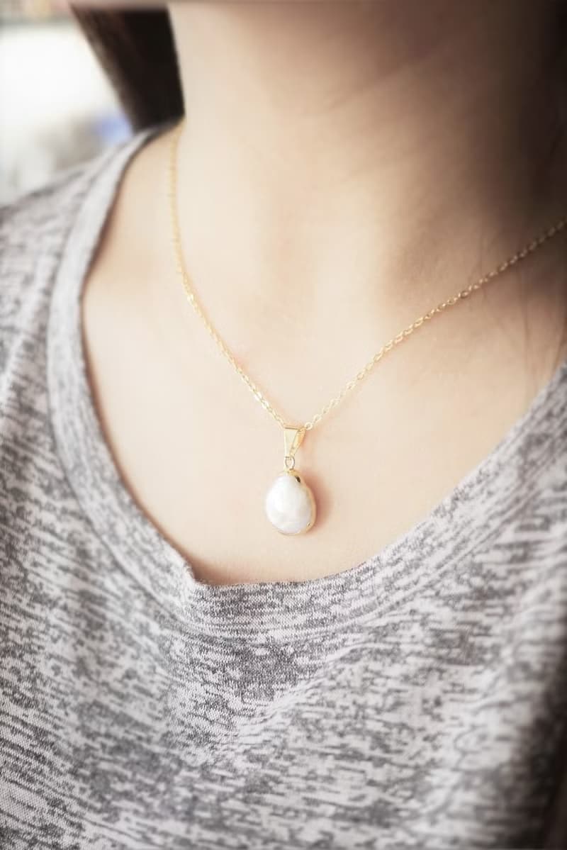 天然珍珠項鍊 珍珠頸鍊 淡水珍珠項鍊 姊妹禮物