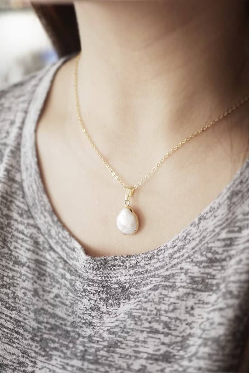 天然珍珠項鍊 珍珠頸鍊 淡水珍珠項鍊 姊妹禮物