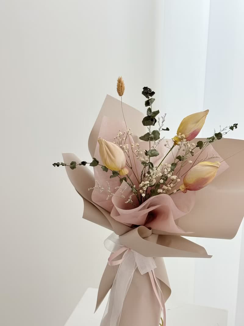 索拉鬱金香花束 - 放鬆好時光 可滴精油 教師節