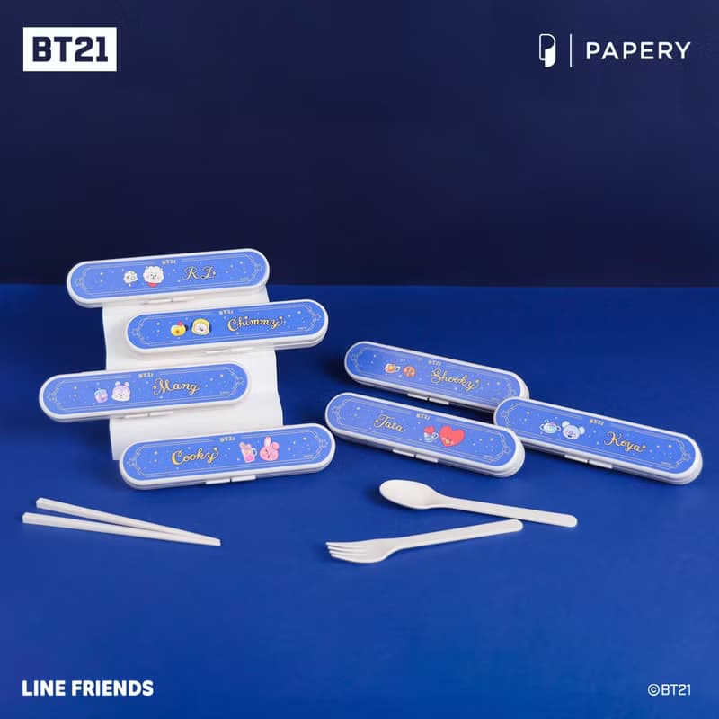 環保餐具套裝  BT21 MAGIC RECIPE EDITION - COOKY