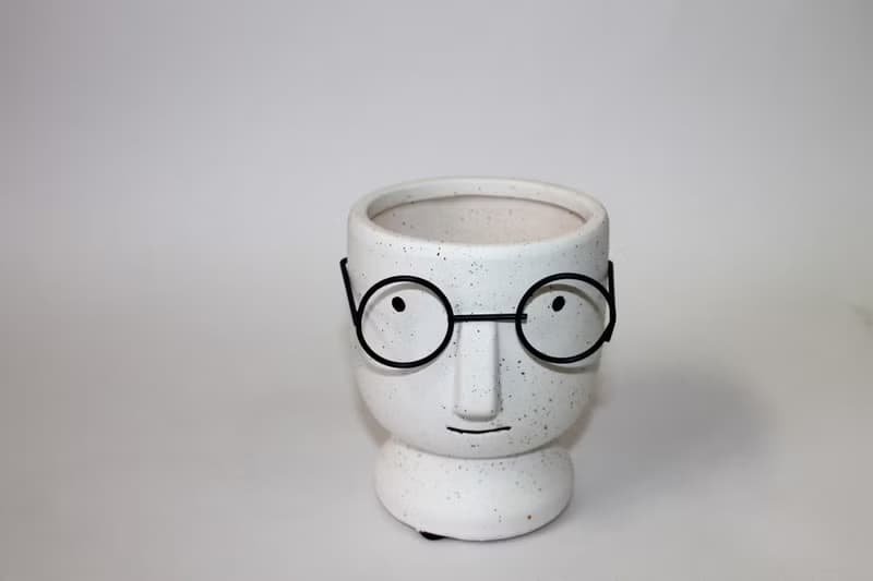 手作陶瓷幸運盆器設計 文青款(4色可選)