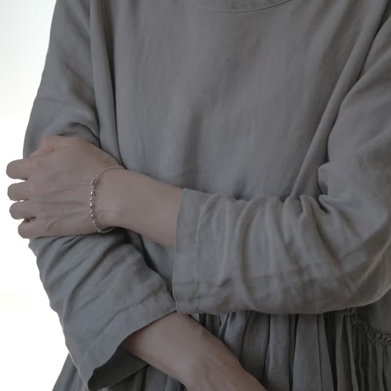 ミックス チェーン ブレスレット シルバー925