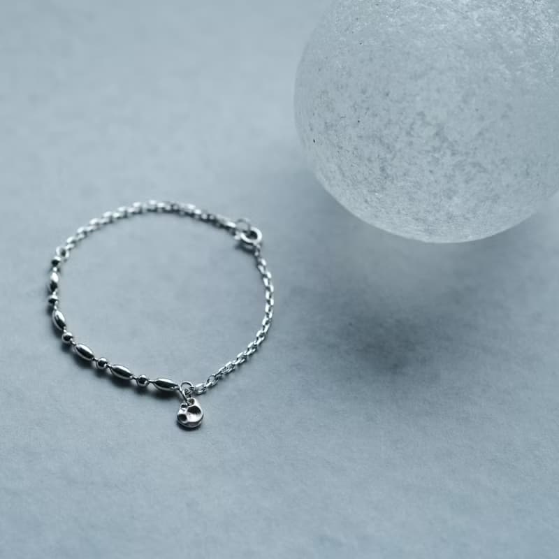 ミックス チェーン ブレスレット シルバー925