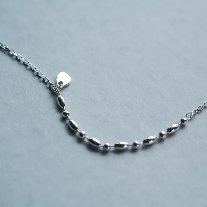 ミックス チェーン ブレスレット シルバー925