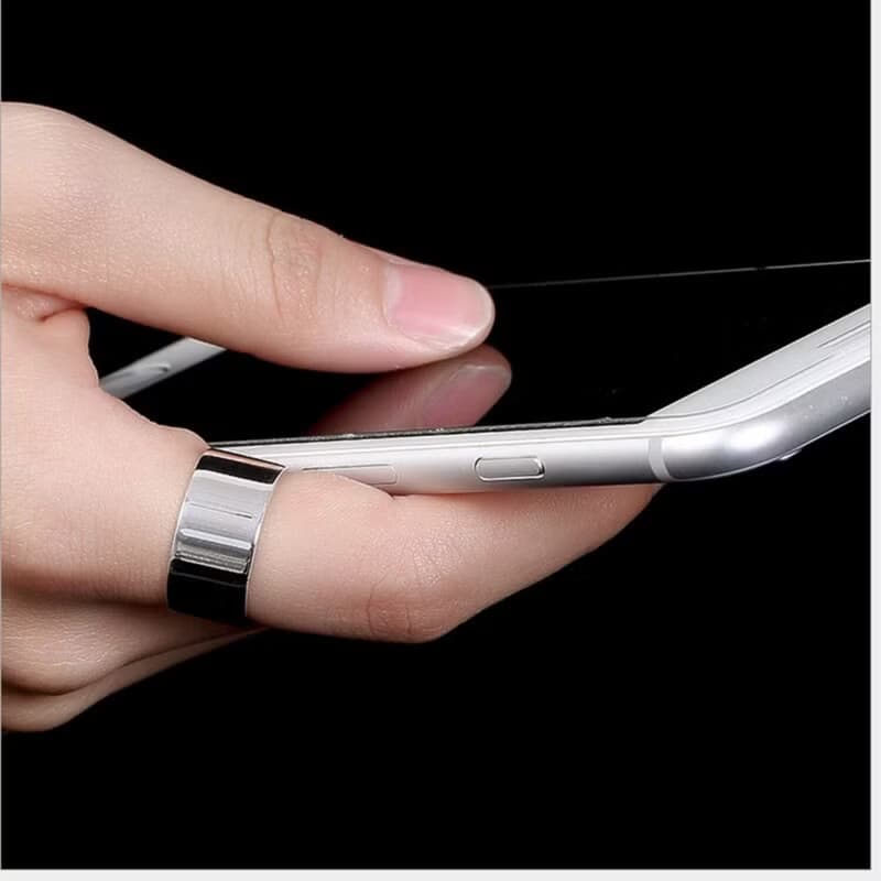 Real S 925 Sterling Silver Women Cool Wide Open Rings Plain NO Decoration