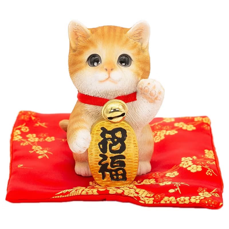 デバリエ 招き猫 猫 置物 商売繁盛 厄除け 病除け 開運 金運アップ 福を招く 玄関 飲食店 開店祝い 誕生日 記念日 クリスマス 新年 雑貨 cb040y