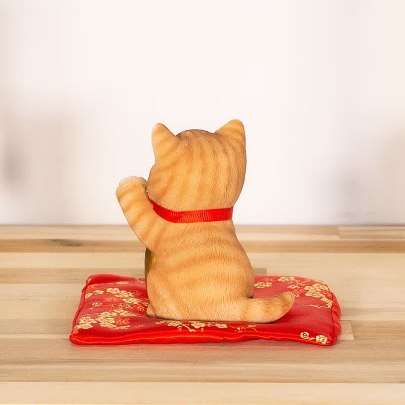 デバリエ 招き猫 猫 置物 商売繁盛 厄除け 病除け 開運 金運アップ 福を招く 玄関 飲食店 開店祝い 誕生日 記念日 クリスマス 新年 雑貨 cb040y