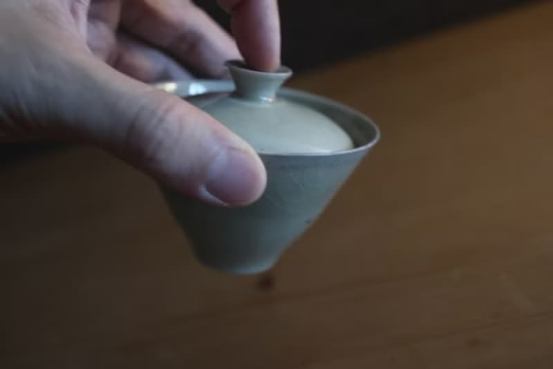 方方土 柴燒蓋碗