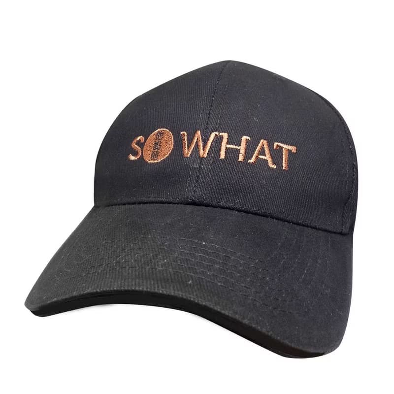 Let your cap do the talking. The Attitude Caps by Tee-Saurus. So (Ta Ma De) What
