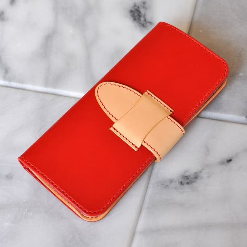 シンプルな長財布B　No.11　ブッテーロ