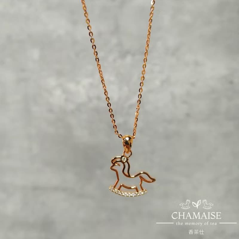 初心 • 經典搖馬系列 - 吊墜連項鏈 | 情人節禮物 | 生日禮物
