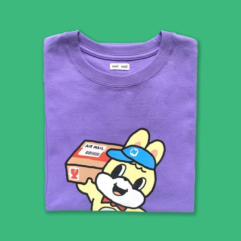 小兔宅急便 質感厚棉tee / 兩色