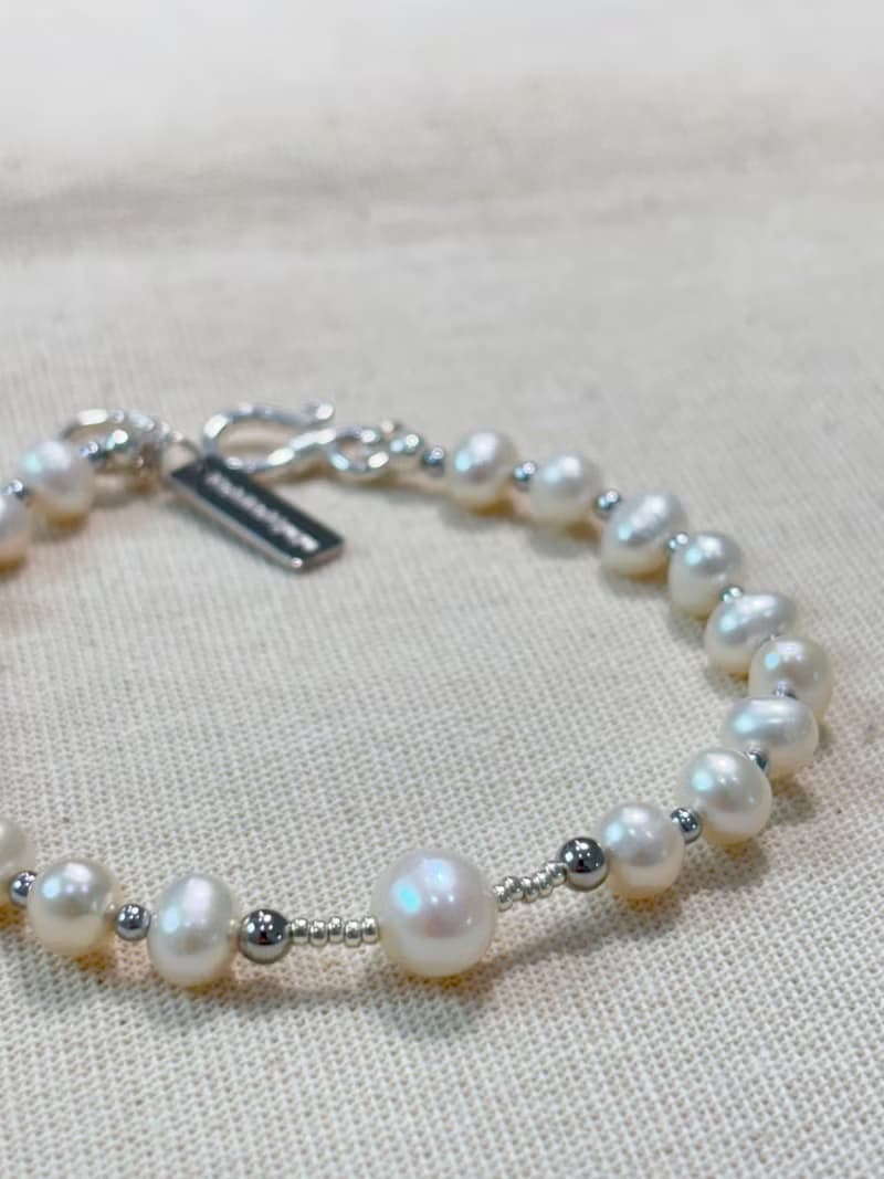 Shell White Pearl Bracelet 039
