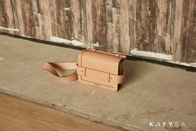 Cruise flap bag in nude