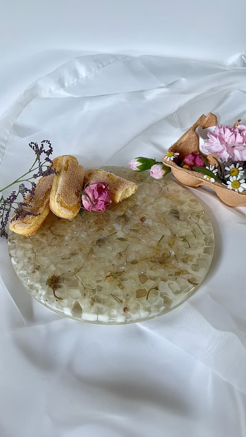Display tray for nightstand decoration 浴室 香水收納 浴室收納 乾花
