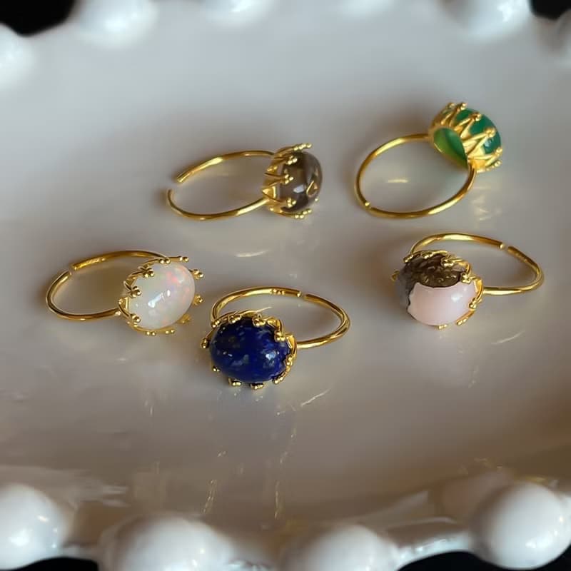 Ethiopian Opal Ring【gift box】