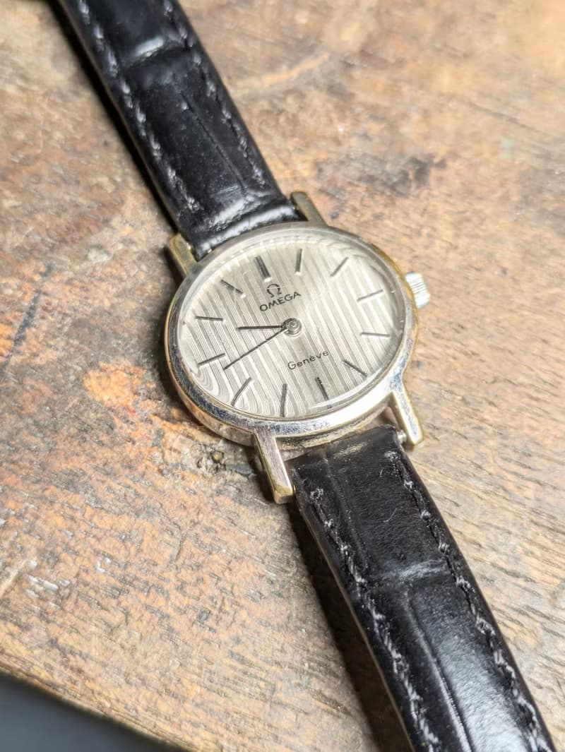 Omega 手上鍊機械錶 橢圓形古董錶 vintage watch