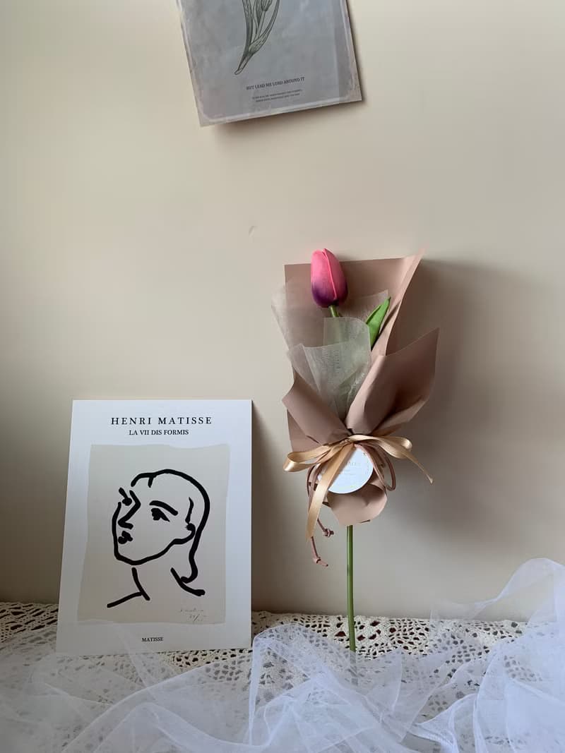 sueing_blossom  可愛風乾燥太陽花畢業花束