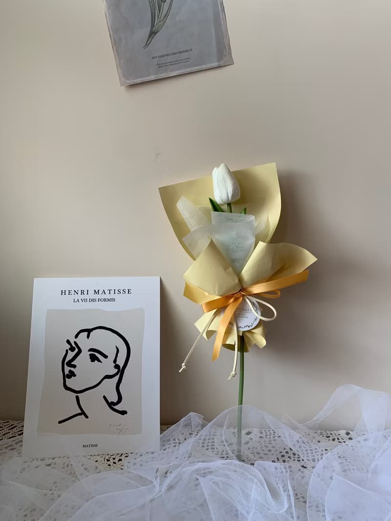 sueing_blossom  可愛風乾燥太陽花畢業花束