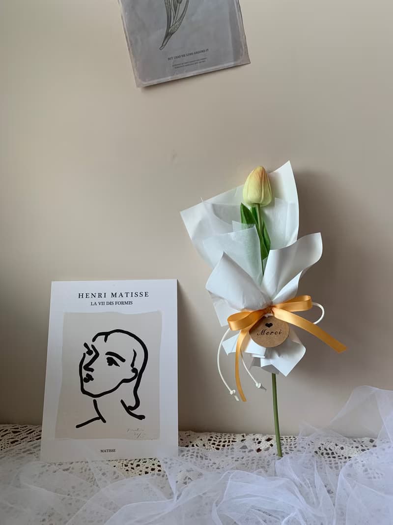 sueing_blossom  可愛風乾燥太陽花畢業花束