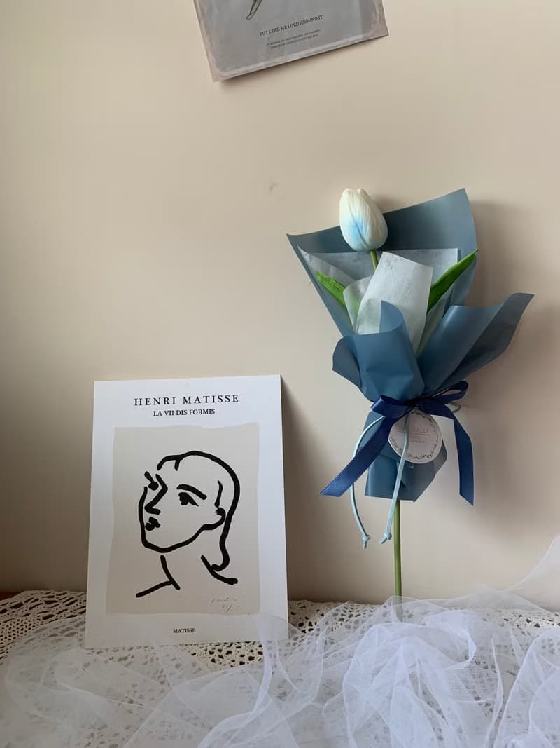 sueing_blossom  可愛風乾燥太陽花畢業花束