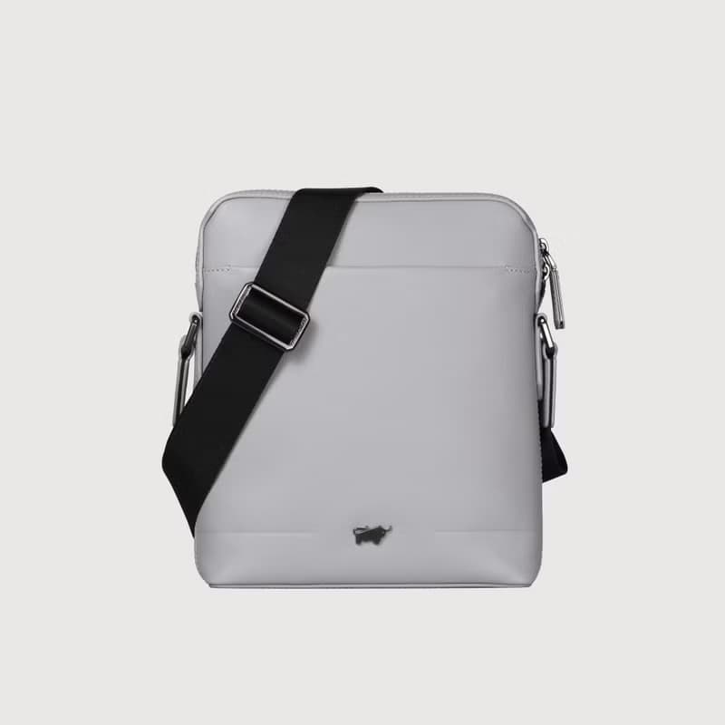 【滿3999送鑰匙圈】格瑞克-E 直式斜背包-深藍/石灰白/BF573-17