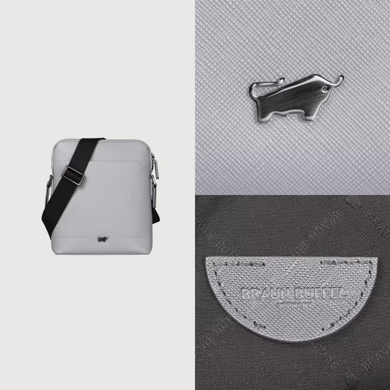 【滿3999送鑰匙圈】格瑞克-E 直式斜背包-深藍/石灰白/BF573-17