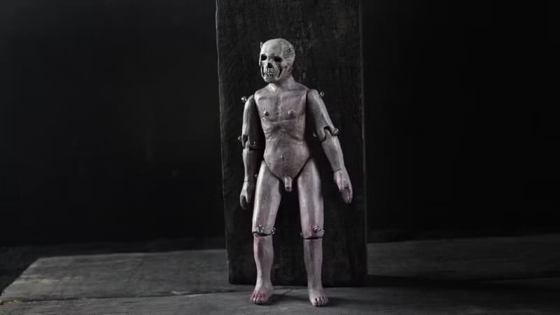 骷髏先生  (雕塑 陶偶 公仔)