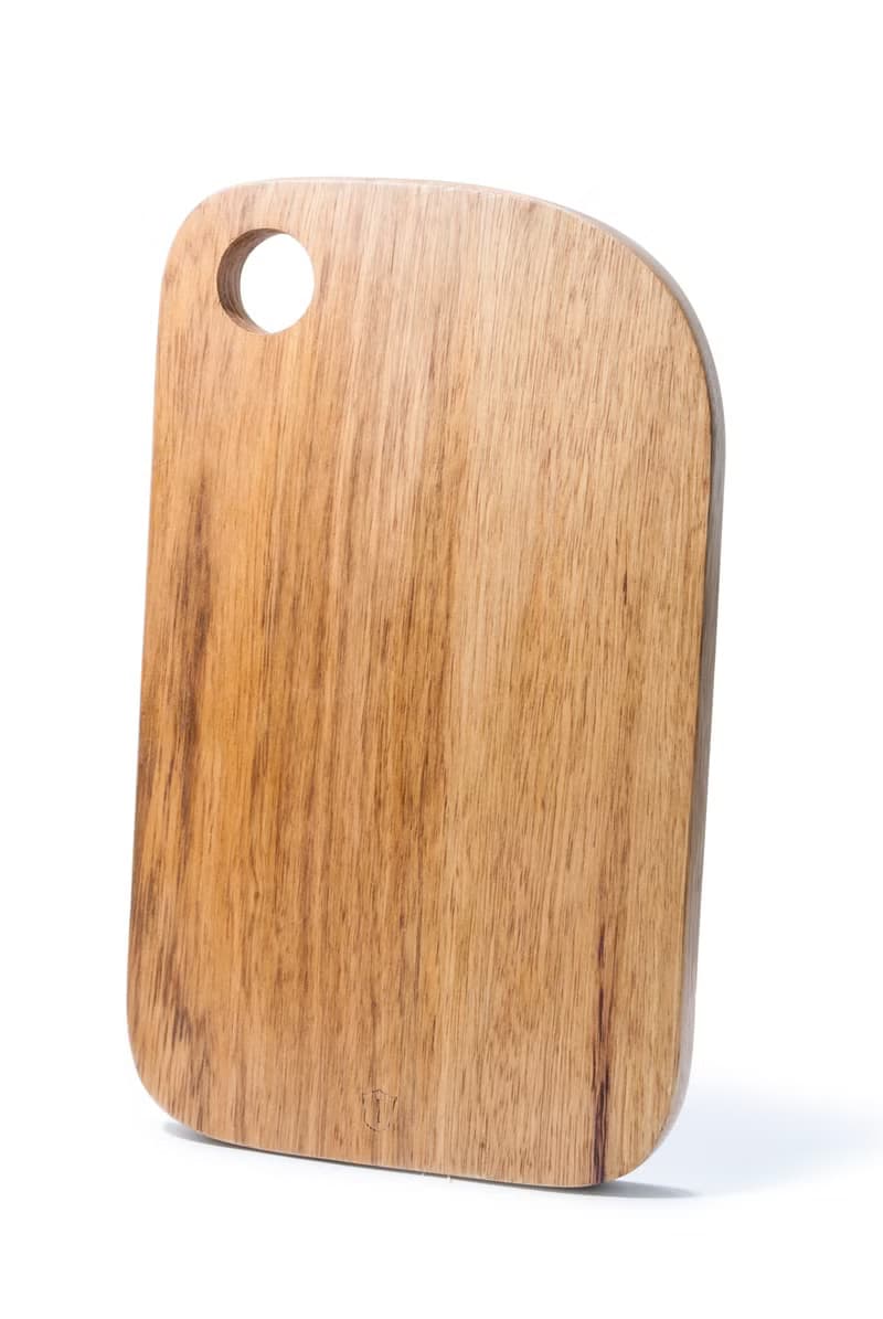 Islandoffer島嶼製作 斑馬木方形砧板 木質麵包板 (一件)