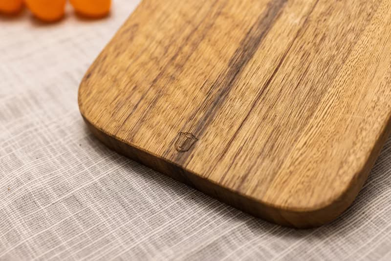 Islandoffer島嶼製作 斑馬木方形砧板 木質麵包板 (一件)