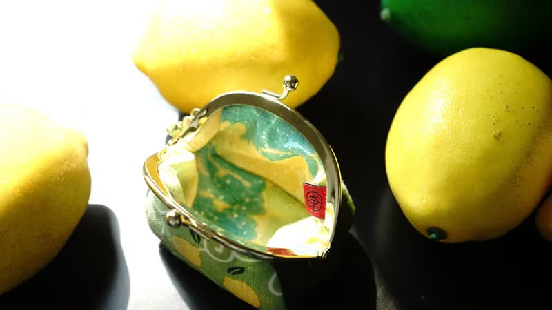 零錢包 FristLove青春新滋味立體 口金包 附檸檬吊飾