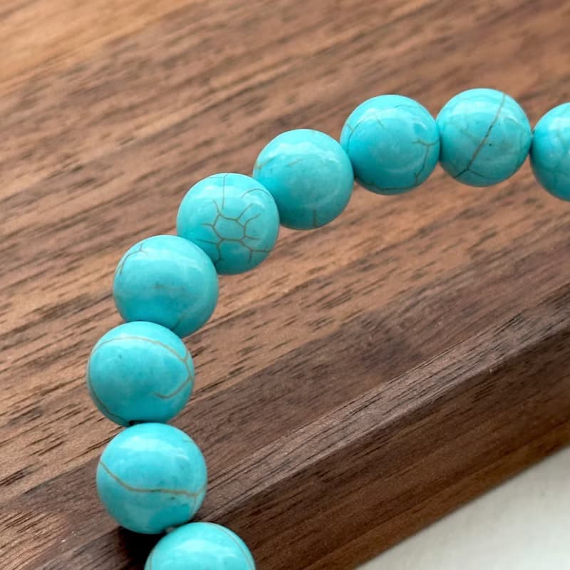 【射手摩羯座|12月生日】藍松石紫水晶花鍍銀手鏈 幸運勇氣社交人