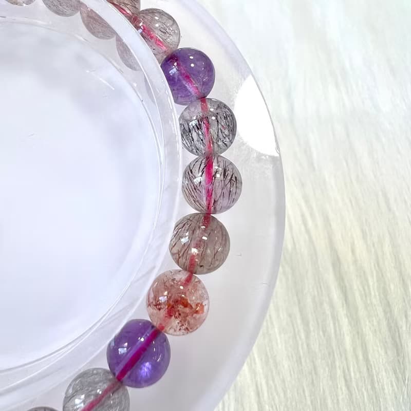 彩超七手串 | 水晶 | 水晶手串 | 水晶手鏈 | 水晶手鍊