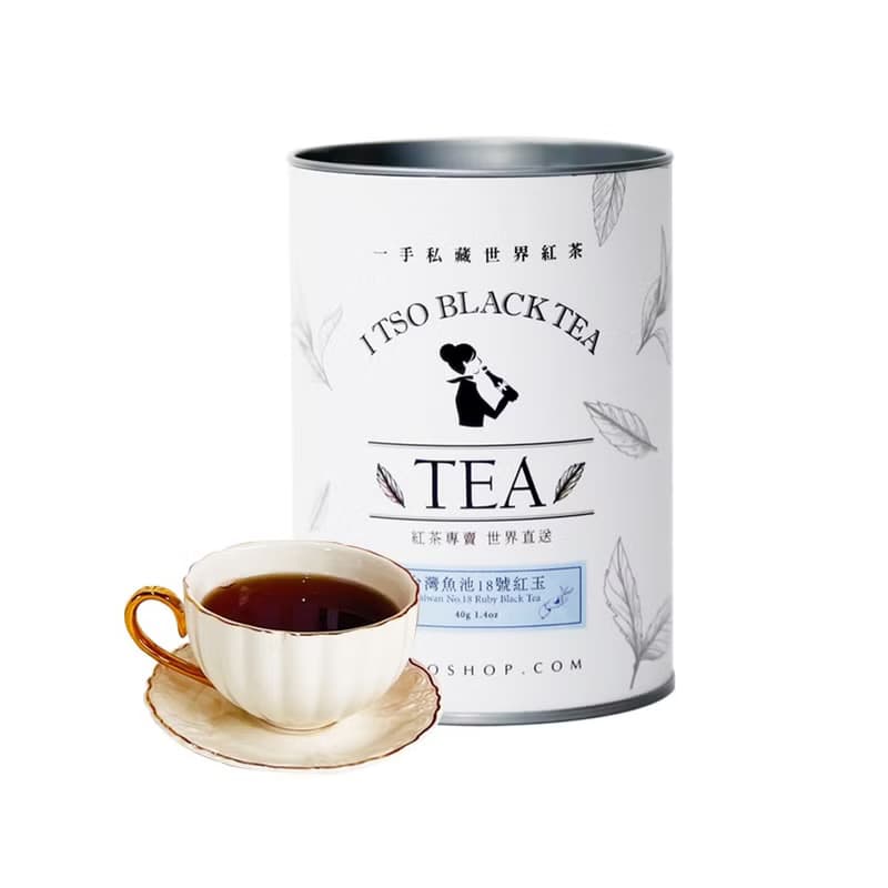 台灣魚池18號紅茶茶葉40g/罐