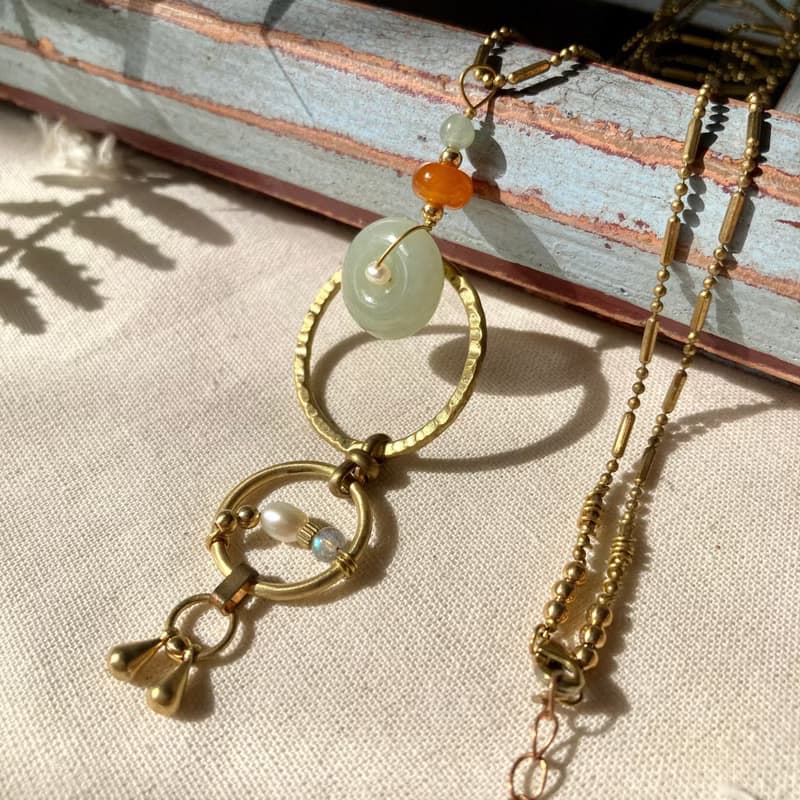 老林雜貨 | 和田玉設計長鍊