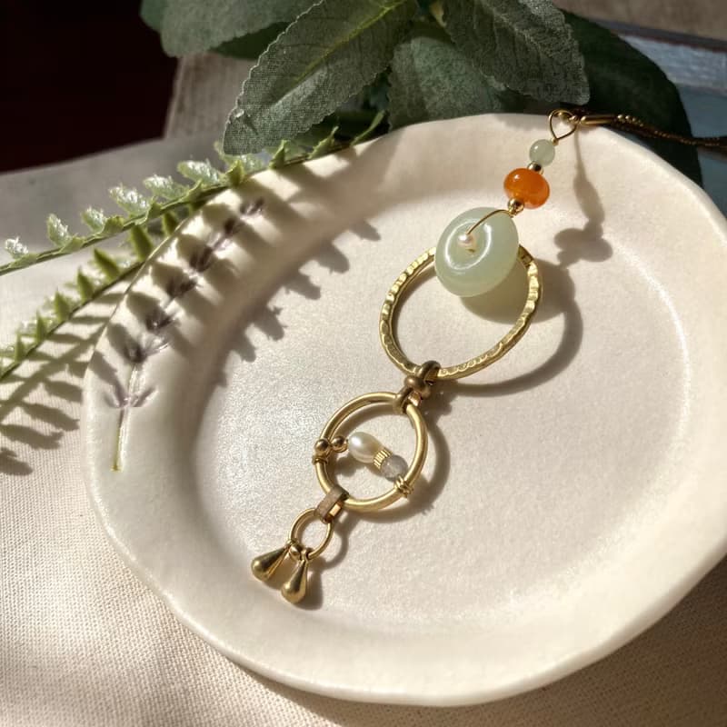 老林雜貨 | 和田玉設計長鍊