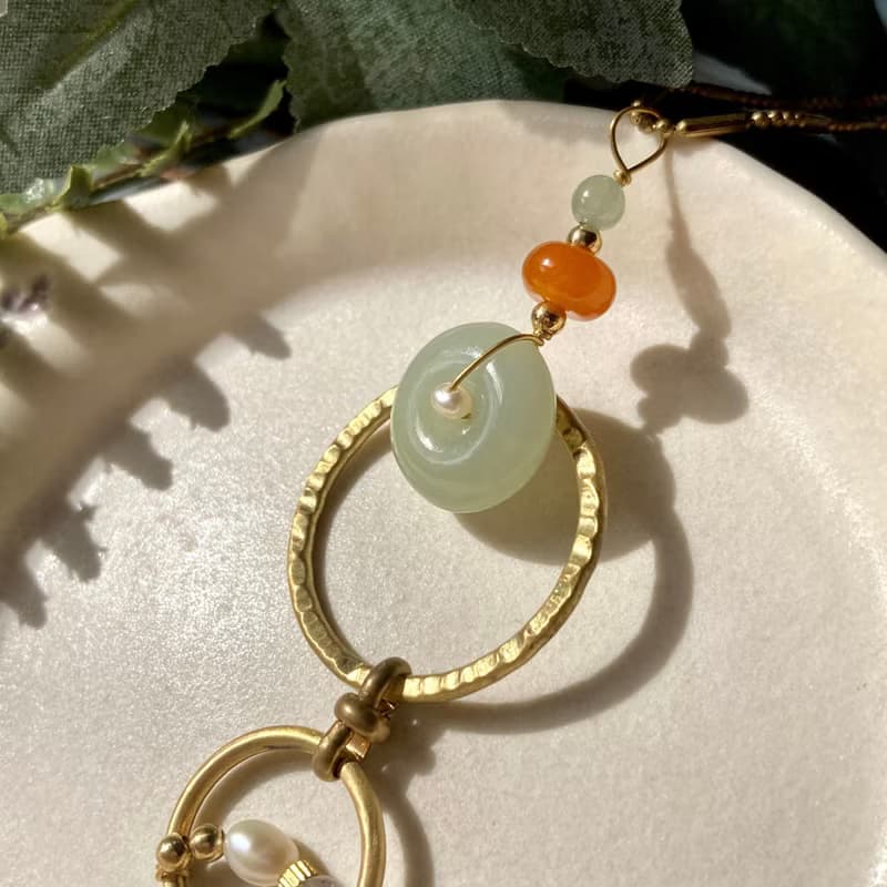 老林雜貨 | 和田玉設計長鍊