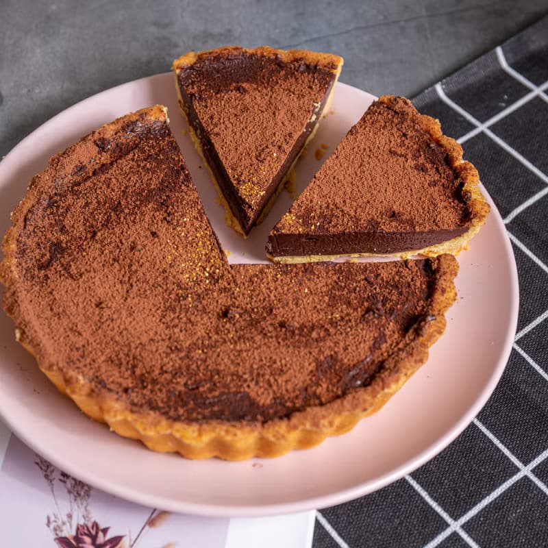 髒髒巧克力塔/堅果巧克力塔/無加糖無澱粉/甜點