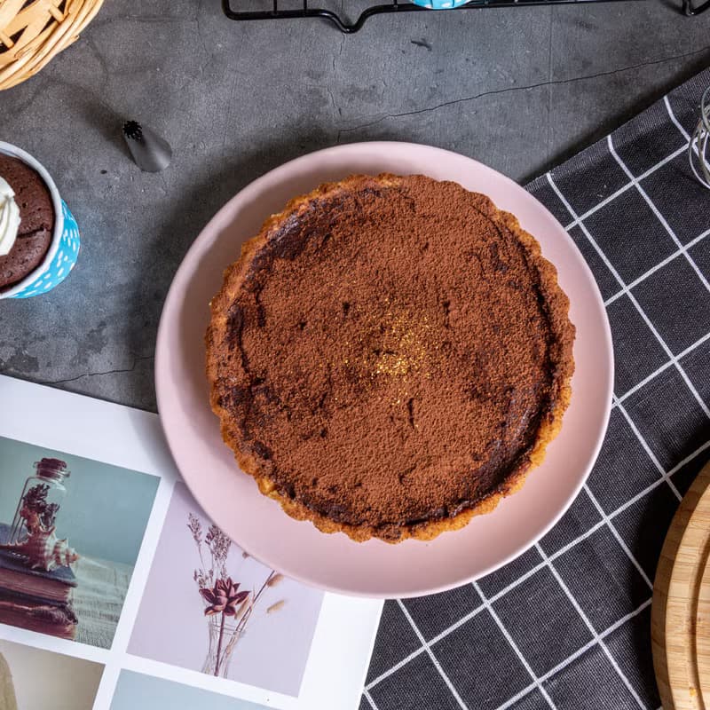 髒髒巧克力塔/堅果巧克力塔/無加糖無澱粉/甜點