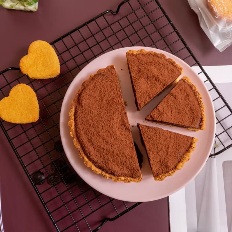 髒髒巧克力塔/堅果巧克力塔/無加糖無澱粉/甜點